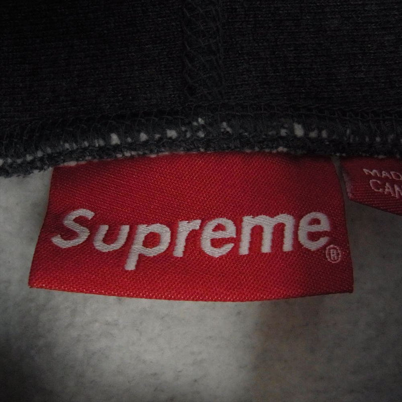 Supreme シュプリーム 21AW Box Logo Hooded Sweatshirt Charcoal ボックス ロゴ スウェット パーカー グレー系 M【中古】