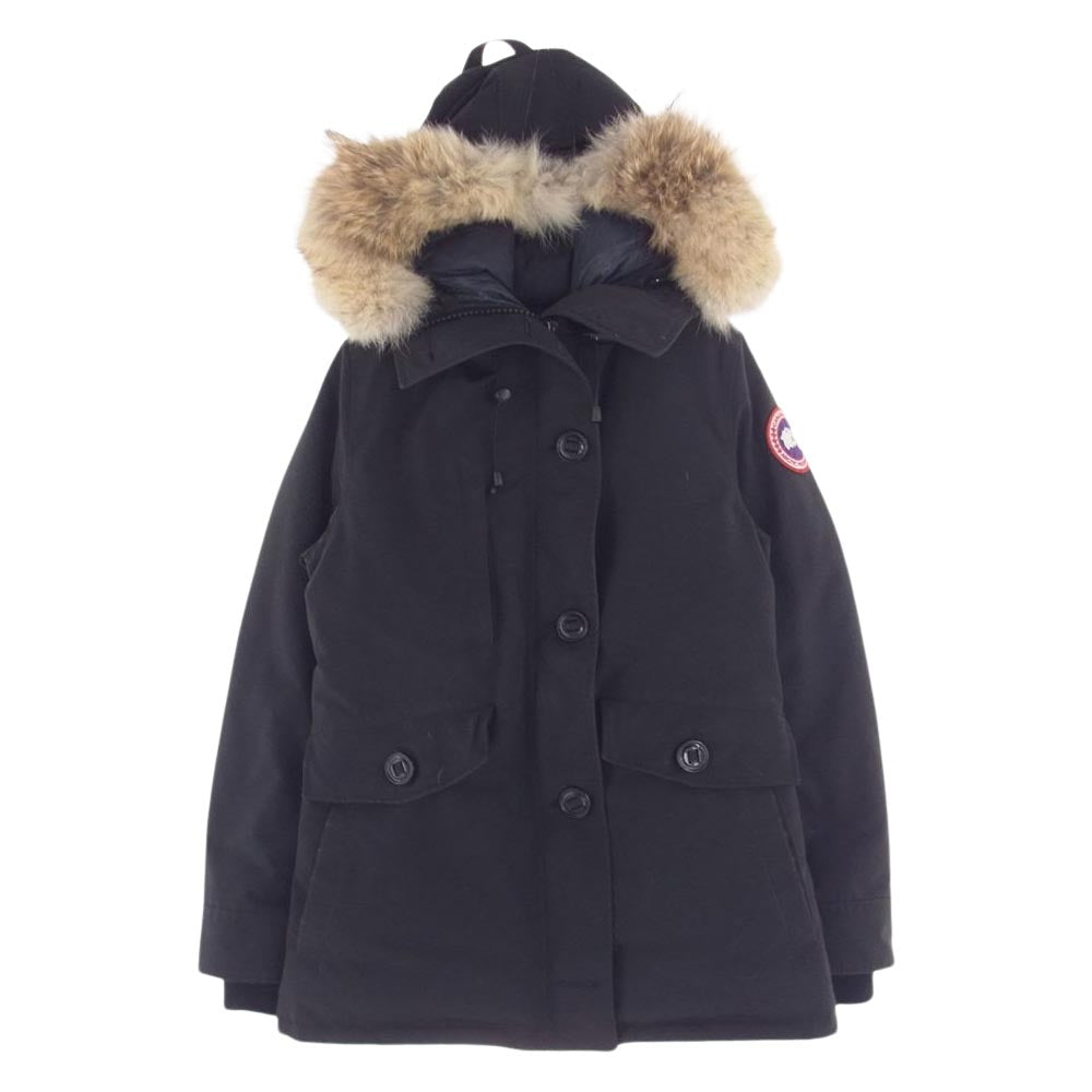 CANADA GOOSE カナダグース 2300Jl 国内正規品 サザビーリーグ CHARLOTTE PARKA シャーロット パーカ ダウン ジャケット ブラック系 S【中古】