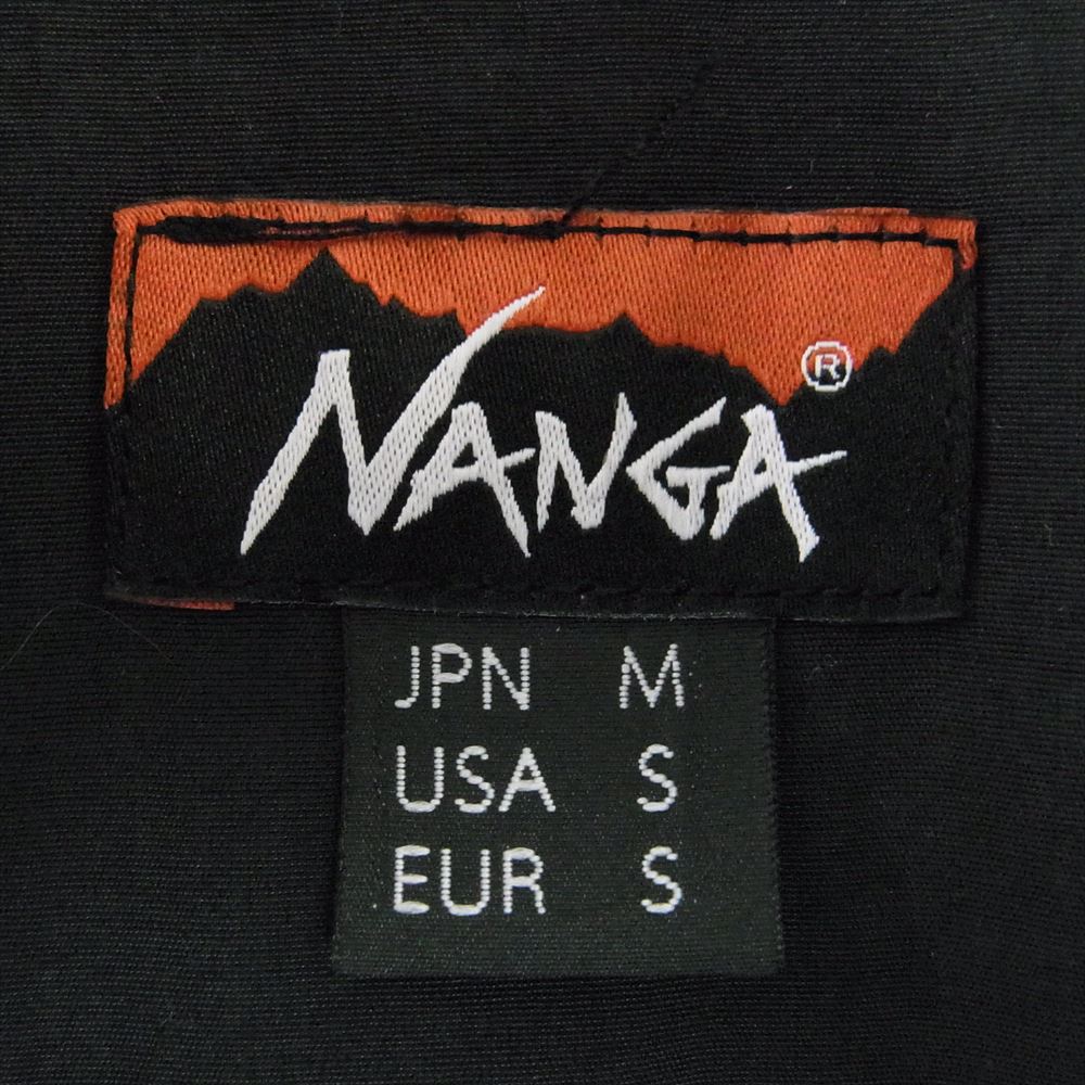 WIND AND SEA ウィンダンシー × NANGA ナンガ Boa fleece Jacket ボア フリース ジャケット ブラック系 JPN　M【中古】