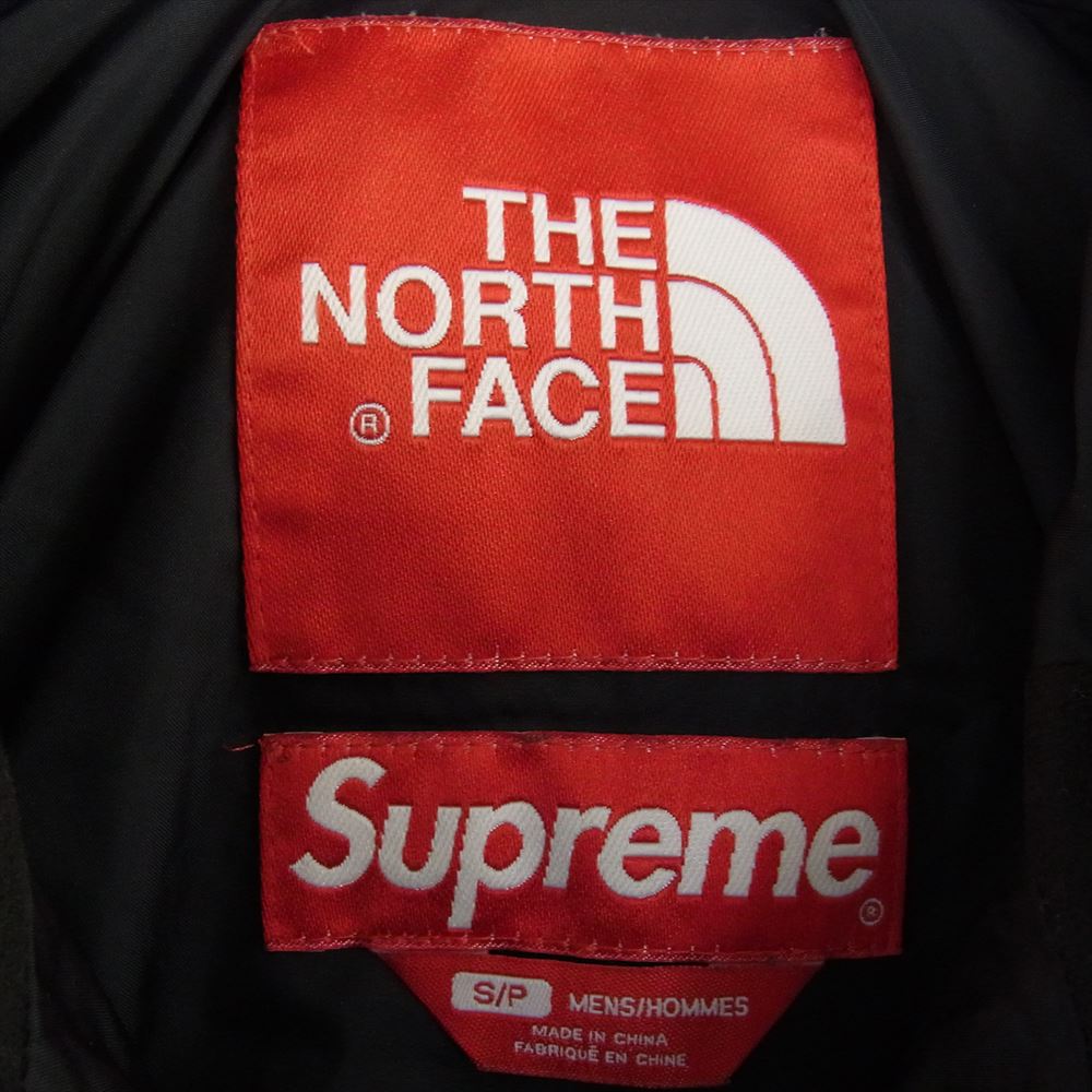 Supreme シュプリーム 12AW NP01250 × THE NORTH FACE ノースフェイス MOUNTAIN SHELL JACKET コーデュロイ マウンテン シェル ジャケット ネイビー系 S【中古】