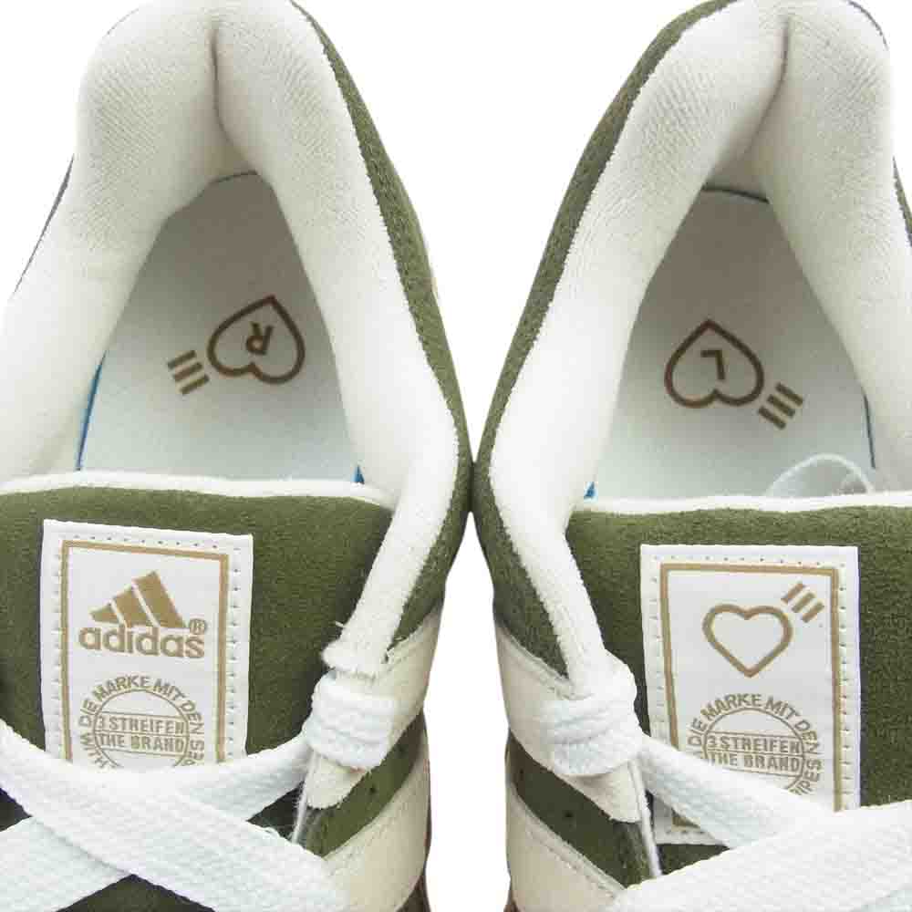 adidas アディダス HP9914 HUMAN MADE ヒューマンメイド Adimatic アディマティック スニーカー HM カーキ系 26.0cm【新古品】【未使用】【中古】