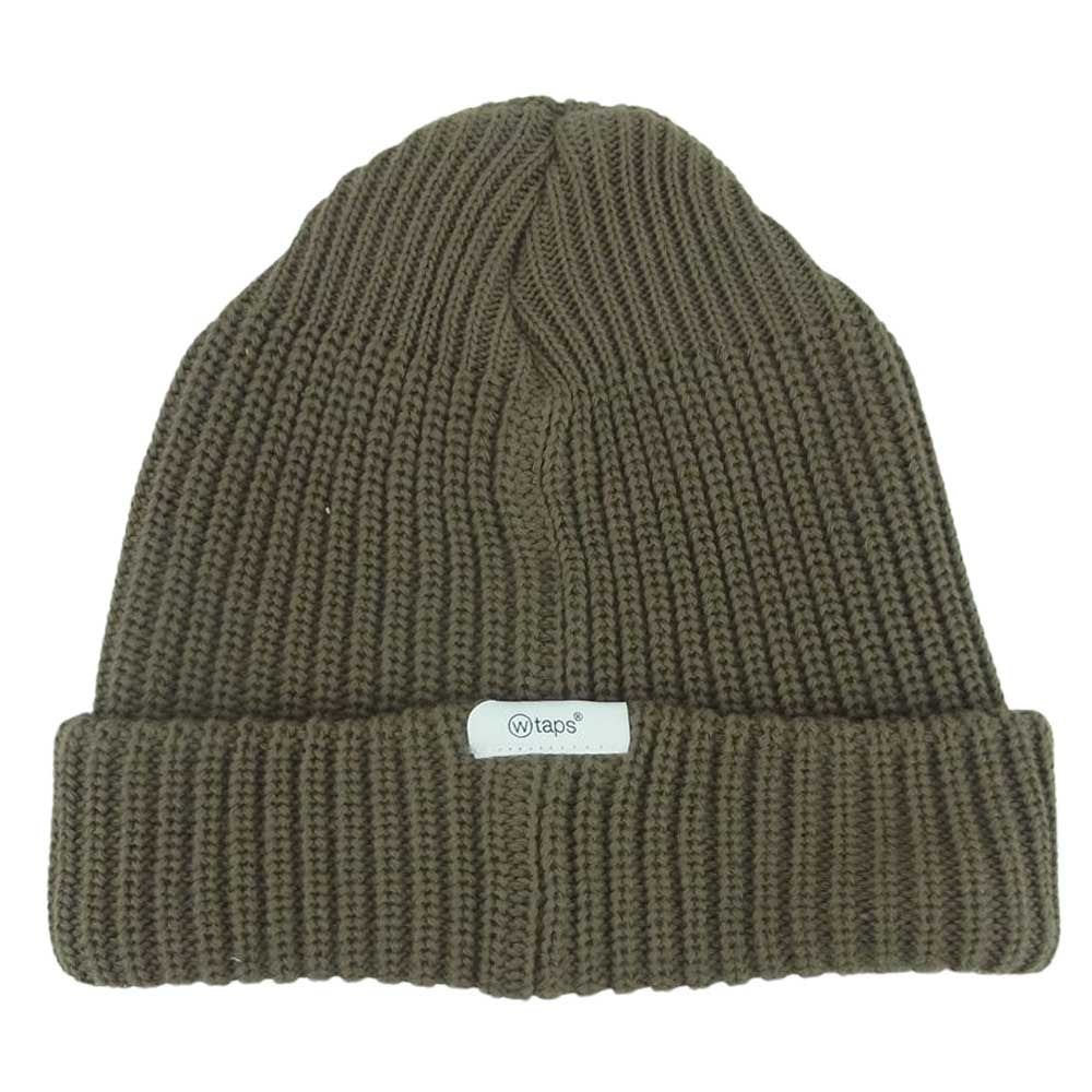 WTAPS ダブルタップス 21AW 212MADT-HT03 BEANIE 03 COOLMAX ビーニー ニットキャップ ブラウン系  00【中古】