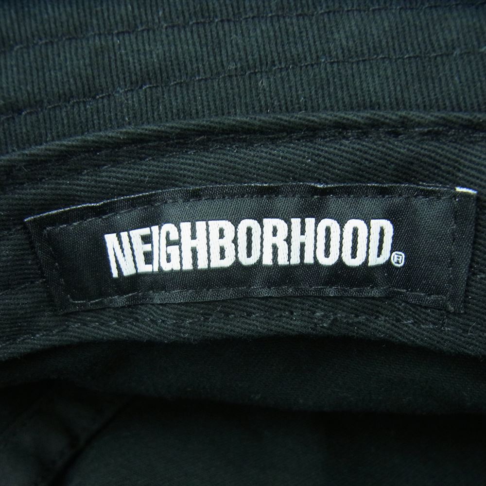 NEIGHBORHOOD ネイバーフッド 21SS 211ELWSN-HT01S WIND AND SEA ウィンダンシー バケットハット 帽子 ブラック系 F【中古】