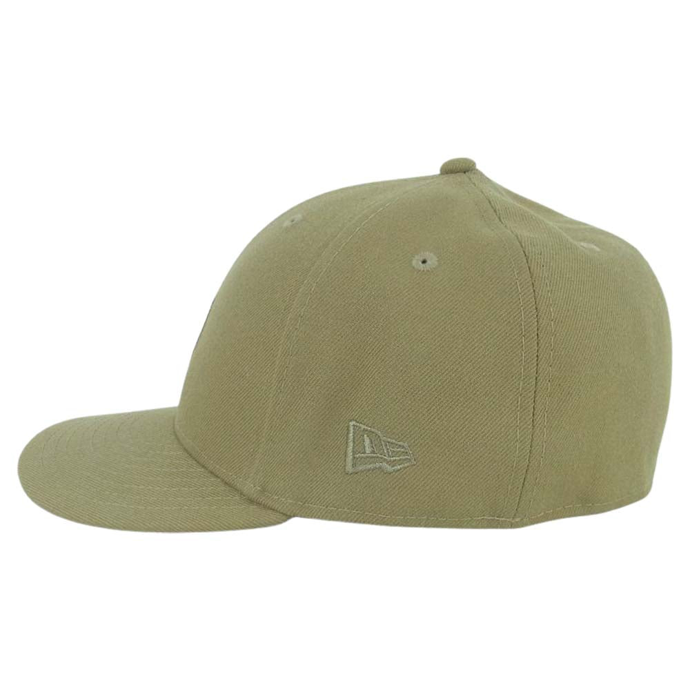 DESCENDANT ディセンダント 212NEDS-HT02 LP 59FIFTY NEW ERA CAP ニューエラ キャップ 中国製 ベージュ系【中古】