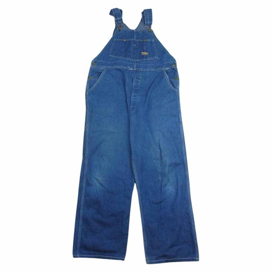 OSHKOSH オシュコシュ ヴィンテージ 90s USA製 オーバーオール インディゴブルー系【中古】