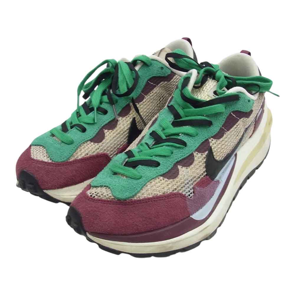 NIKE ナイキ DD3035-200 × Sacai サカイ Vapor Waffle String Red Green ヴェイパー ワッフル ストリング レッド グリーン スニーカー マルチカラー系 29cm【中古】