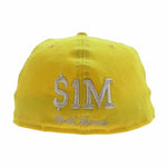 Supreme シュプリーム 20SS NEW ERA ニューエラ ＄IM Sim Metallic Box Logo Cap ボックスロゴ キャップ 帽子 イエロー系 58.7cm【中古】