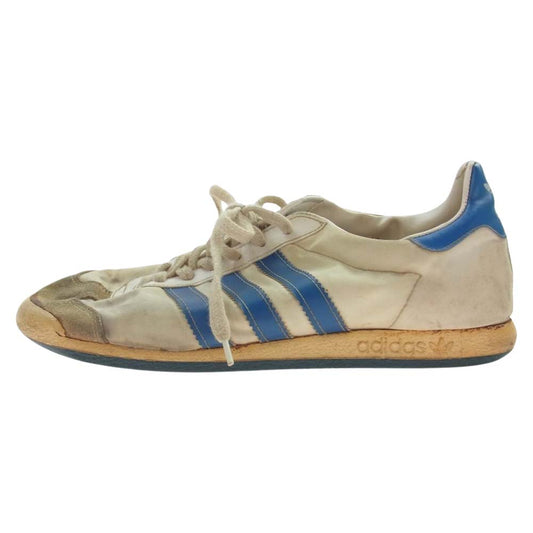 adidas アディダス 観賞用 ヴィンテージ オリジナル SILEX スニーカー オフホワイト系 ライトブルー系 US6.5【中古】