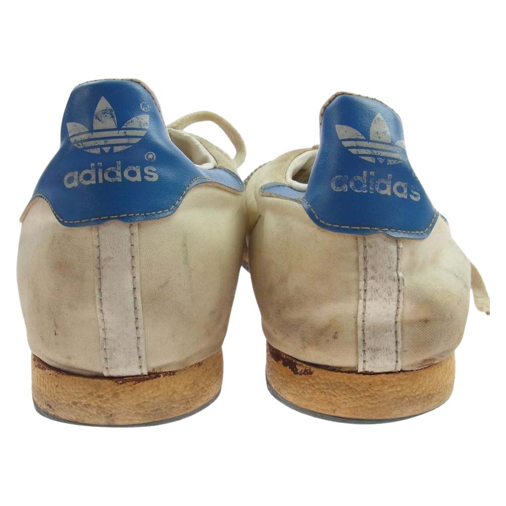 adidas アディダス 観賞用 ヴィンテージ オリジナル SILEX スニーカー オフホワイト系 ライトブルー系 US6.5【中古】