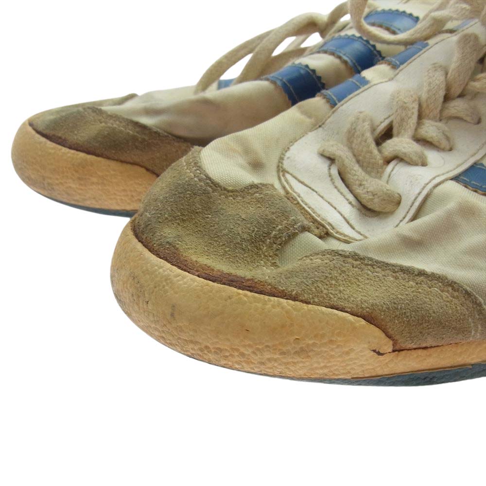 adidas アディダス 観賞用 ヴィンテージ オリジナル SILEX スニーカー オフホワイト系 ライトブルー系 US6.5【中古】