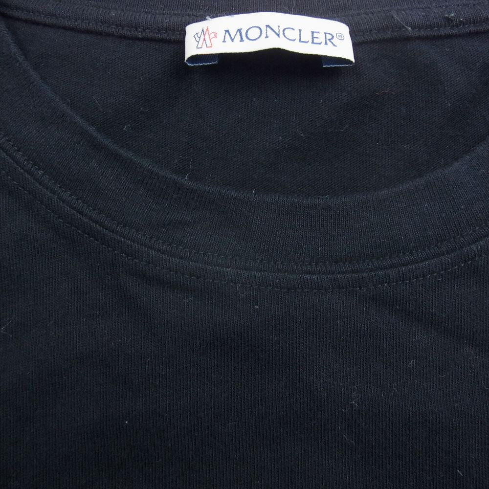 MONCLER モンクレール × FRAGMENT フラグメント 19AW E209U8005350 サンダーボルト プリント Tシャツ ブラック系 M【中古】