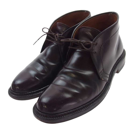 ALDEN オールデン 1339 シェルコードバン チャッカブーツ ブラウン系 5【中古】