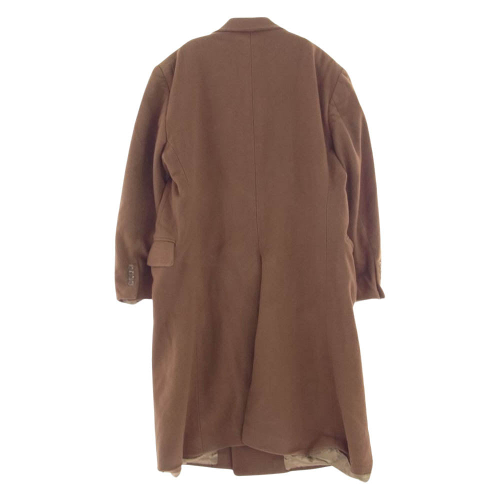POLO RALPH LAUREN ポロ・ラルフローレン USA製 UNIVERSITY CLUB ユニバーシティクラブ ウール ロング チェスター コート ブラウン系【中古】