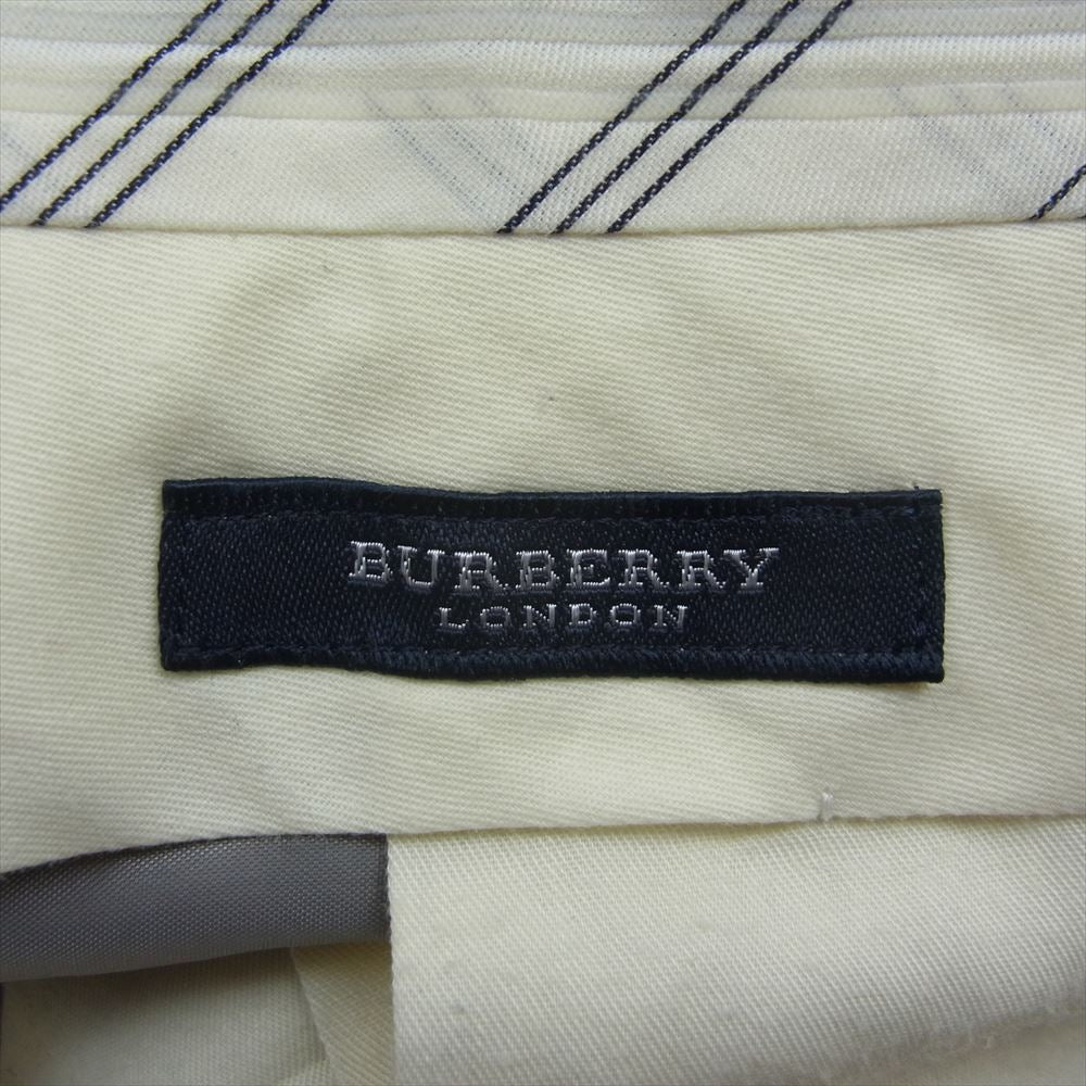 BURBERRY LONDON バーバリー ロンドン BBF74-201-08 三陽商会 スラックス パンツ  チャコール系 91【中古】