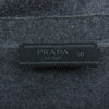 PRADA プラダ カシミヤ混 コットン ニット カーディガン グレー系 50【中古】