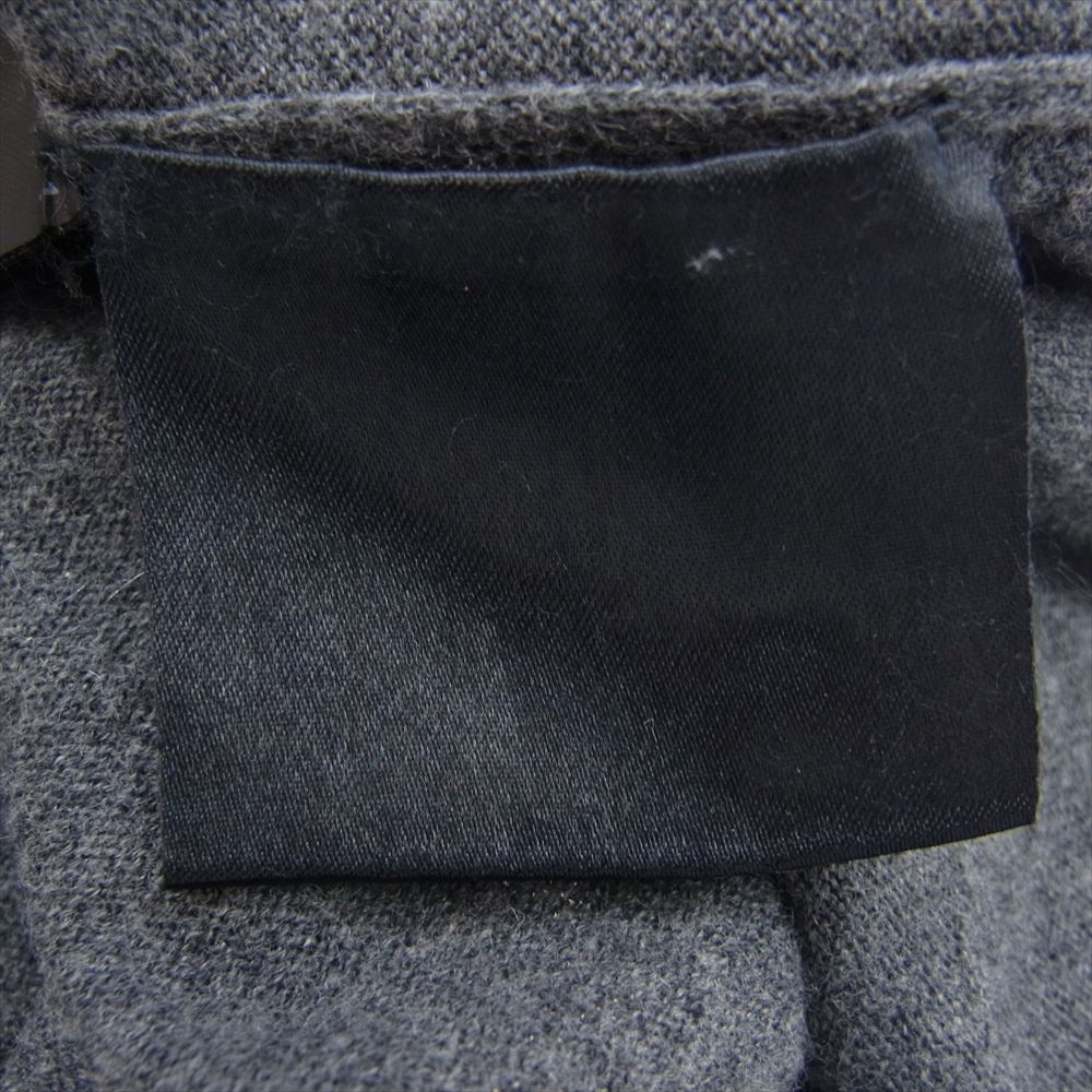 PRADA プラダ カシミヤ混 コットン ニット カーディガン グレー系 50【中古】