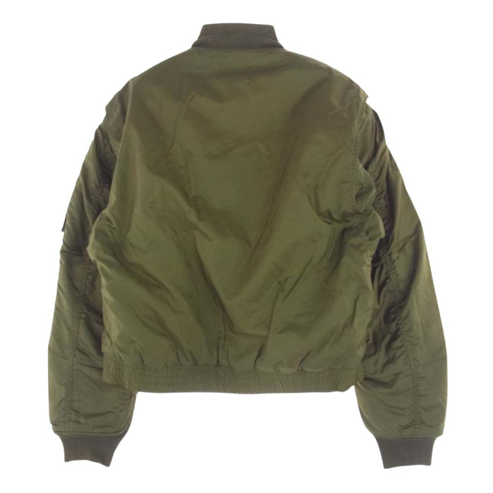 The REAL McCOY'S ザリアルマッコイズ WEP G8 フライト ジャケット ミリタリージャケット カーキ系 36R【中古】