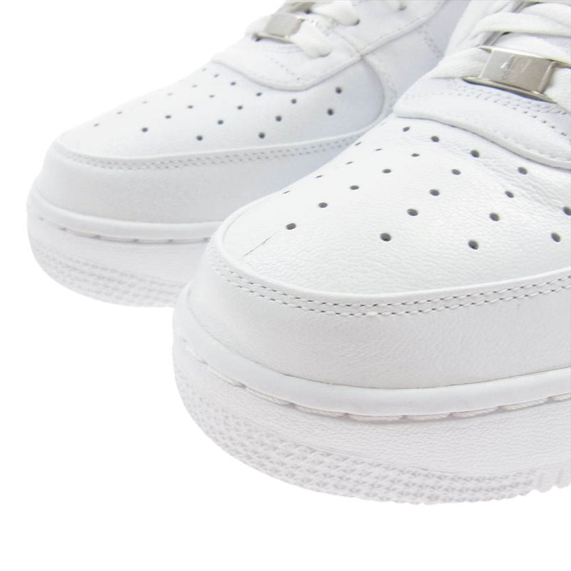 NIKE ナイキ 315180-111 AIR FORCE 1 LOW PREMIUM 25TH WHITE AF1 PRM エアフォースワン プレミアム 25周年 レザー ローカット スニーカー ホワイト系 29cm【極上美品】【中古】