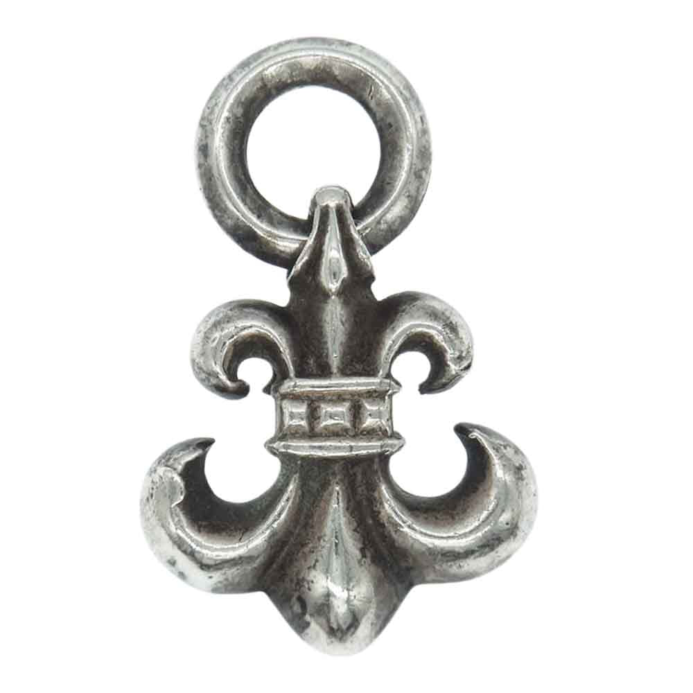 CHROME HEARTS クロムハーツ（原本無） BS FLUER CHARM オールド BSフレア チャーム ペンダントトップ シルバー系【中古】