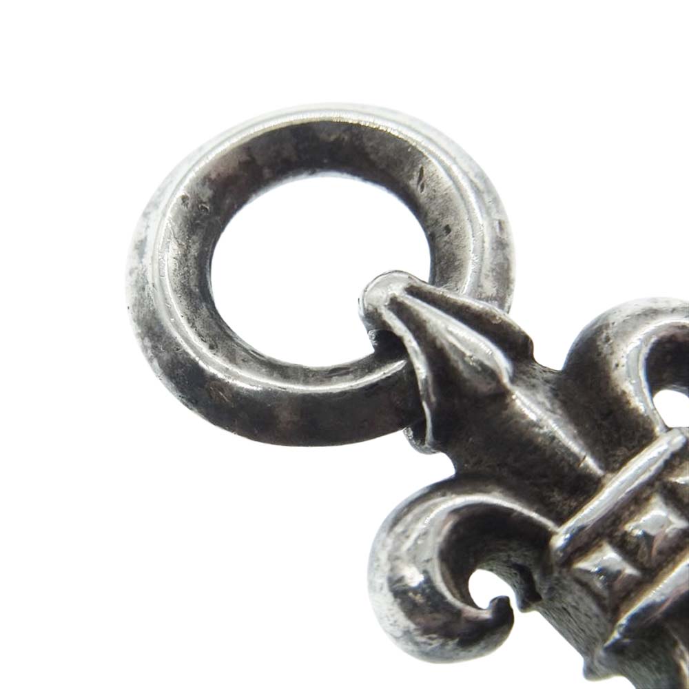 CHROME HEARTS クロムハーツ（原本無） BS FLUER CHARM オールド BSフレア チャーム ペンダントトップ シルバー系【中古】