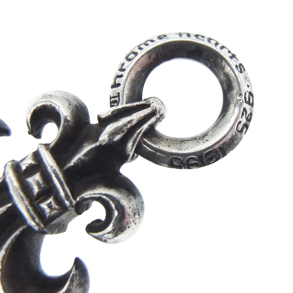 CHROME HEARTS クロムハーツ（原本無） BS FLUER CHARM オールド BSフレア チャーム ペンダントトップ シルバー系【中古】