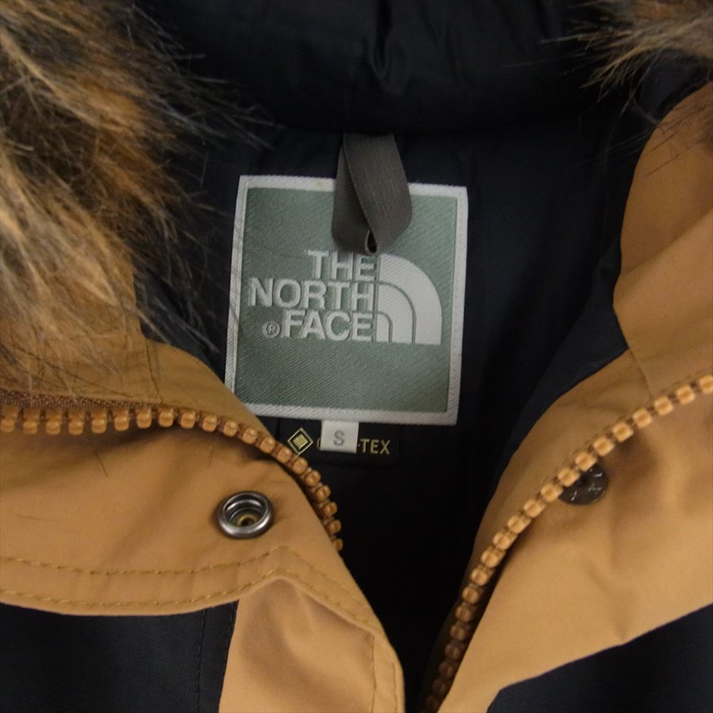 THE NORTH FACE ノースフェイス NDW91935 W MOUNTAIN DOWN COAT ウィメンズ マウンテン ダウンジャケット ダウンコート ライトブラウン系 S【中古】