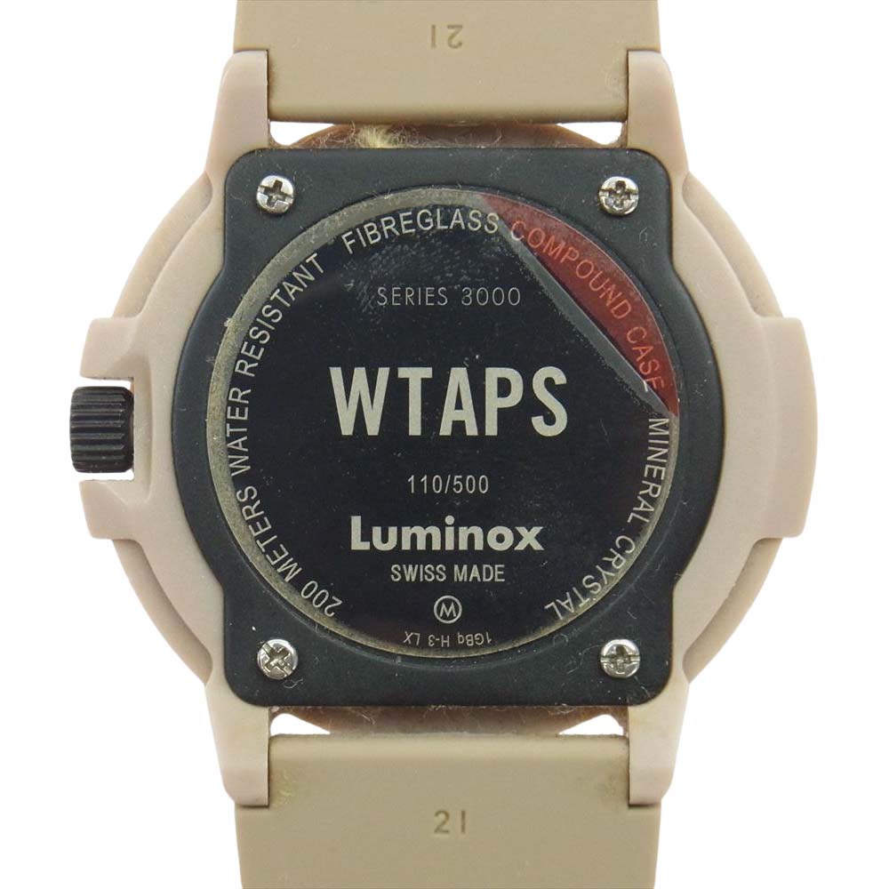 WTAPS ダブルタップス  × ルミノックス LUMINOX Ref.3001.WTAPS.LTD 腕時計 ベージュ系【中古】