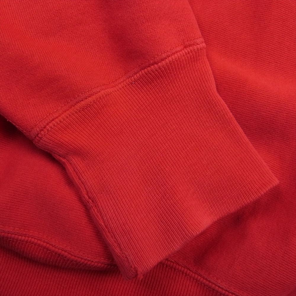Champion チャンピオン 90s 刺繍タグ USA製 リバースウィーブ クルーネック スウェット レッド系 XL【中古】