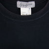 Yohji Yamamoto ヨウジヤマモト FR-T24-051 バック 刺繍 ロゴ TEE 半袖 Tシャツ ブラック系 3【中古】