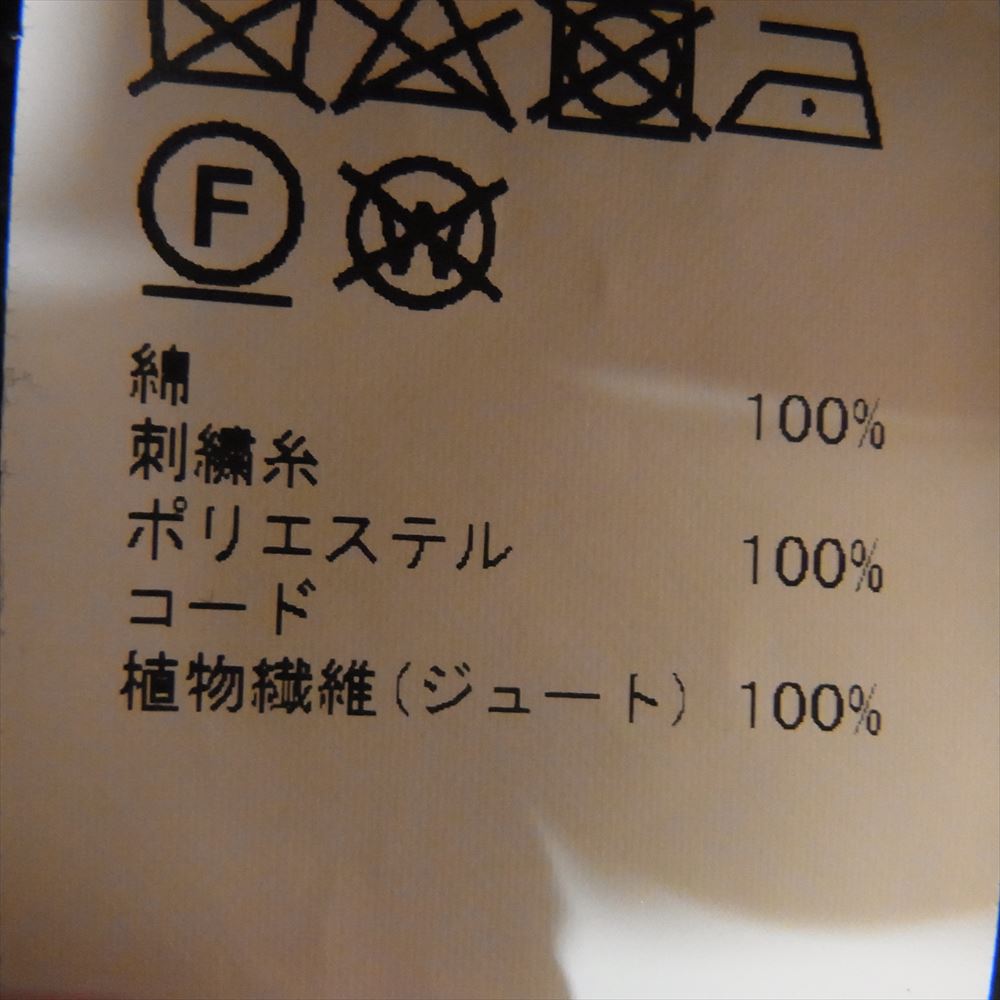 Yohji Yamamoto ヨウジヤマモト FR-T24-051 バック 刺繍 ロゴ TEE 半袖 Tシャツ ブラック系 3【中古】