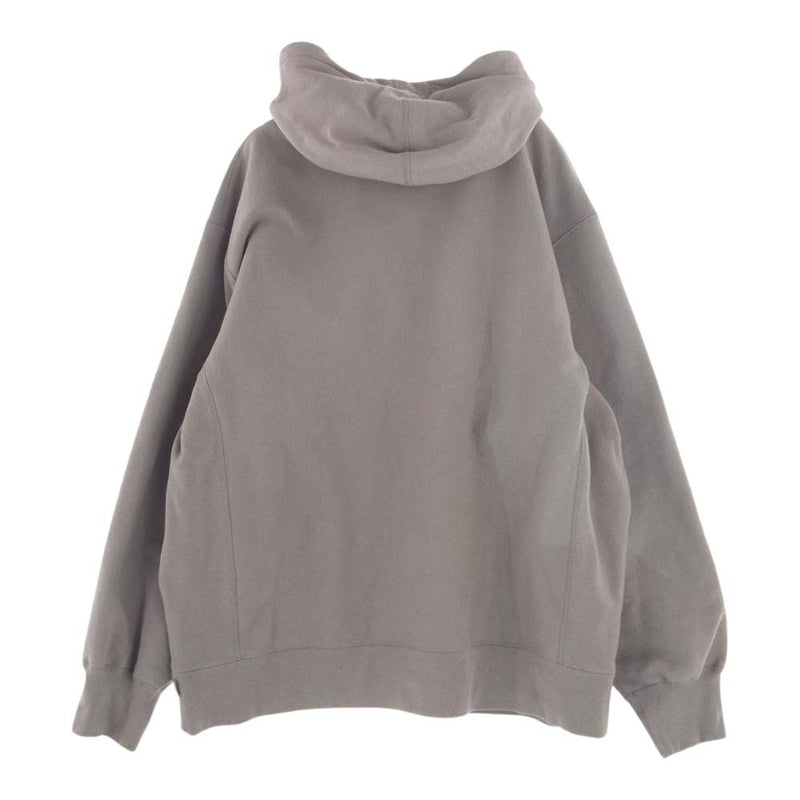 Supreme シュプリーム 22AW  Small Box Hooded Sweatshirt スモール ロゴ ボックスロゴ スウェット パーカー ベージュ系 L【中古】