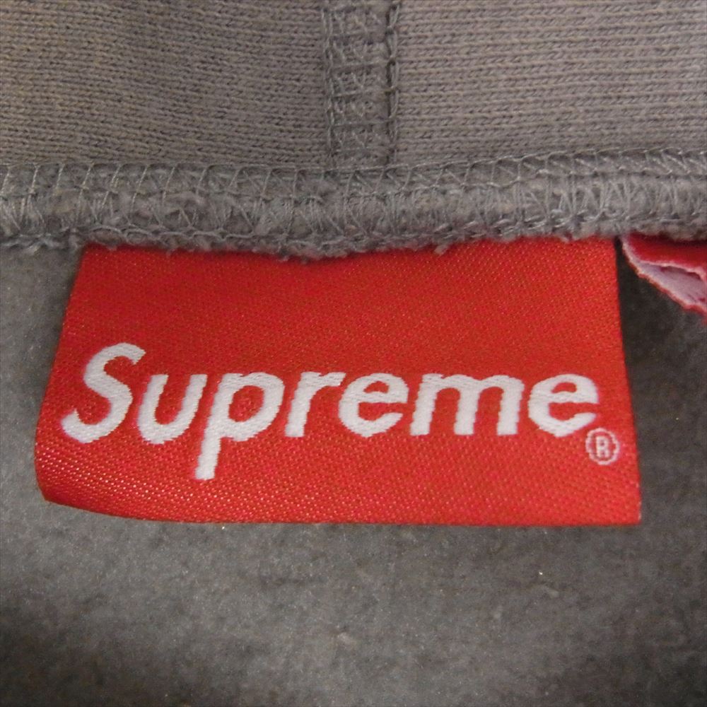 Supreme シュプリーム 22AW  Small Box Hooded Sweatshirt スモール ロゴ ボックスロゴ スウェット パーカー ベージュ系 L【中古】