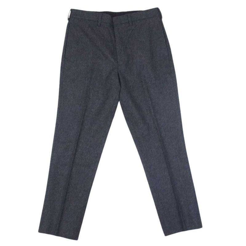 ANATOMICA アナトミカ 19AW 530-542-08 TRIM FIT PANTS トリムフィット ウール フランネル スラックス パンツ グレー系 31【美品】【中古】