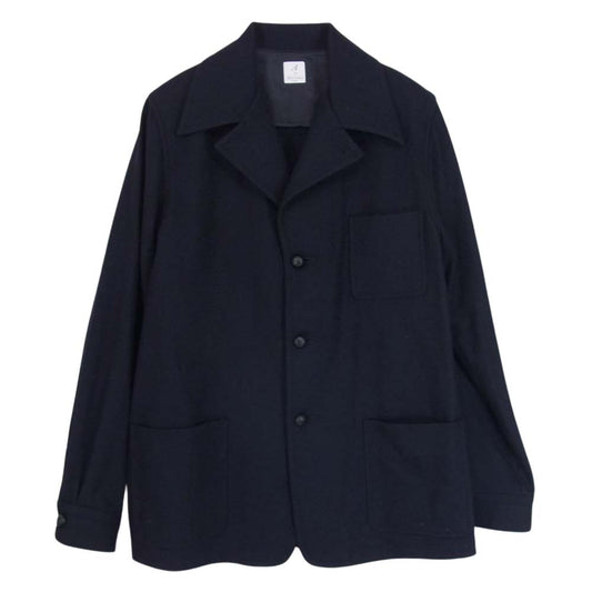 ANATOMICA アナトミカ 21AW 530-562-05 ローファー ウール 三つボタン ジャケット ネイビー系 38【極上美品】【中古】