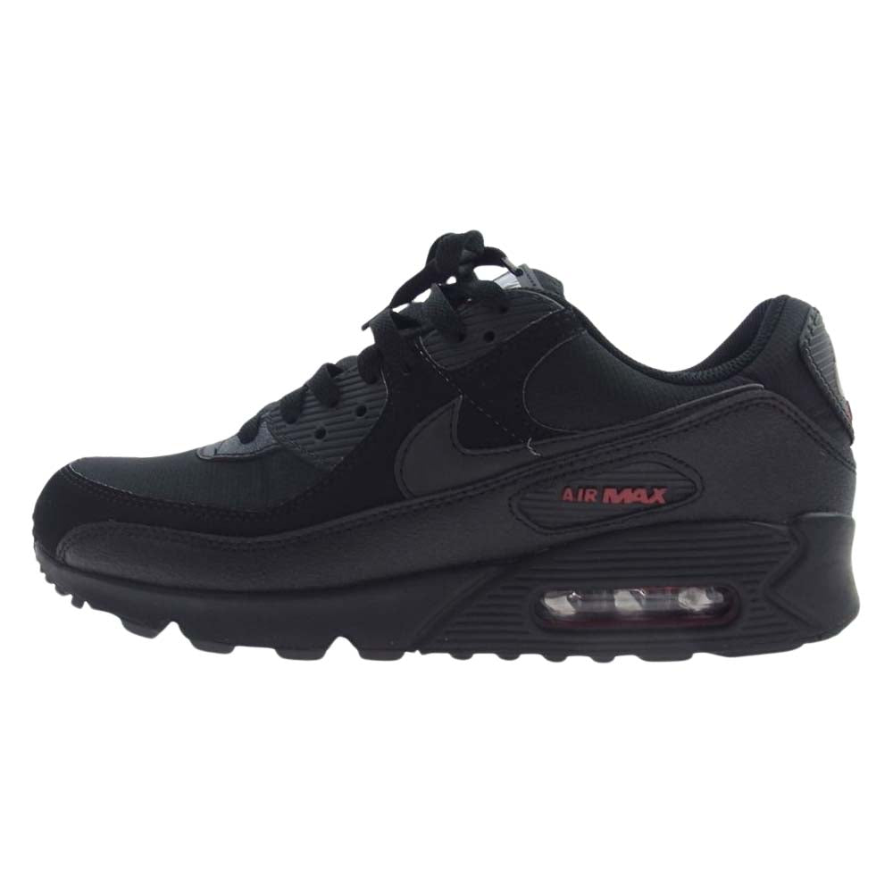 NIKE ナイキ DC9388-002 Air Max 90 エアマックス Black Sports Red スポーツレッド スニーカー ブラック系 27cm【中古】