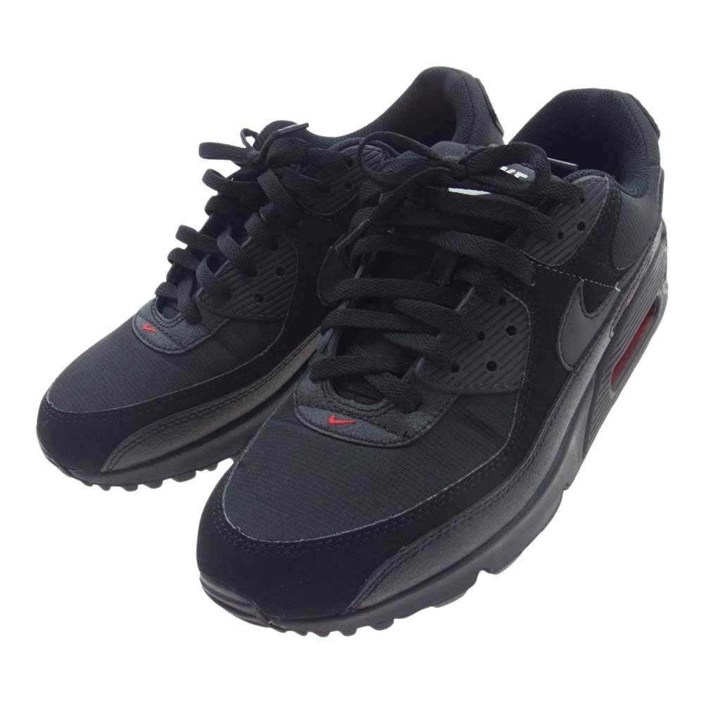 NIKE ナイキ DC9388-002 Air Max 90 エアマックス Black Sports Red スポーツレッド スニーカー ブラック系 27cm【中古】