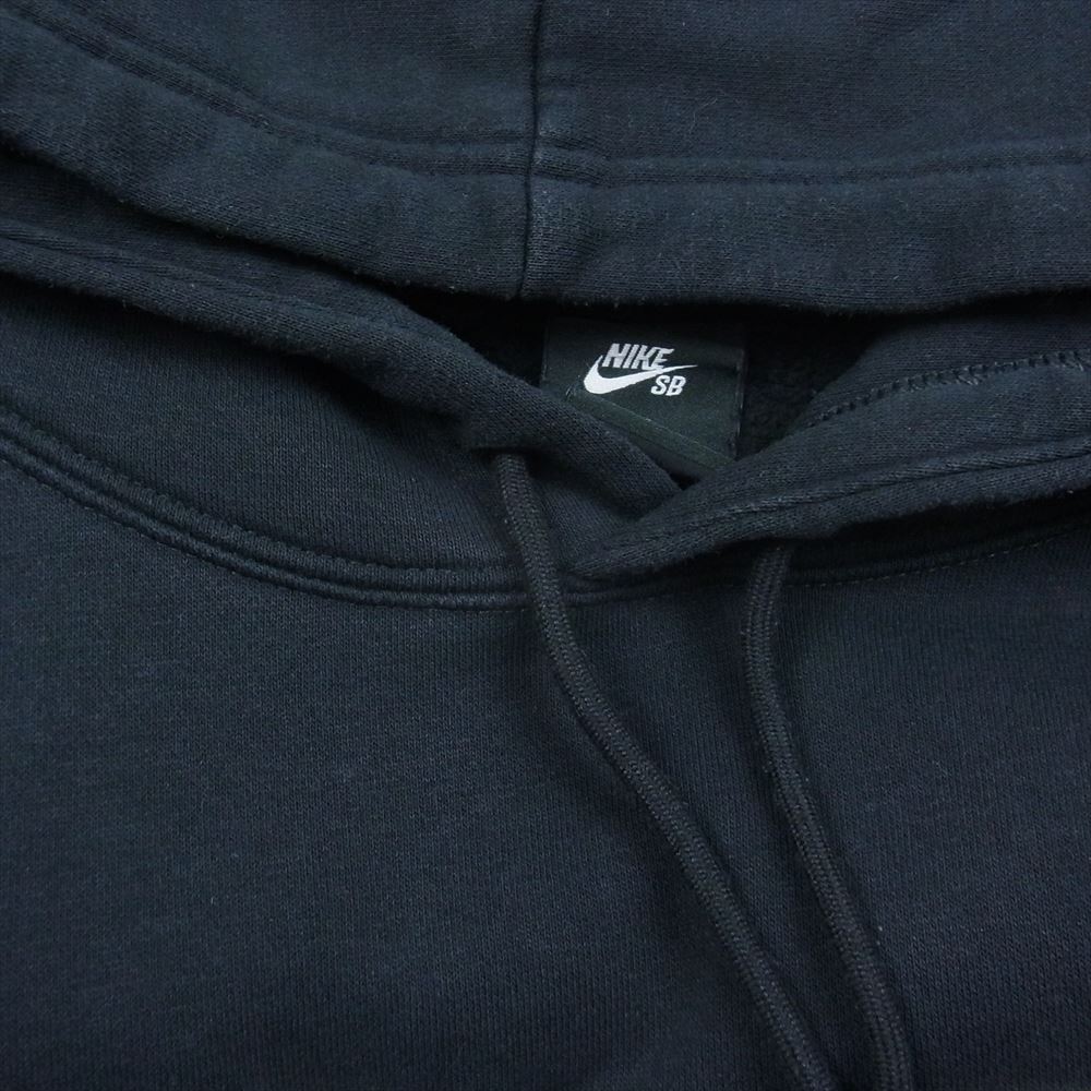 ウェイステッドユース × NIKE SB Hoody ナイキ SB フーディー スウェットプルオーバー ブラック系 M【中古】