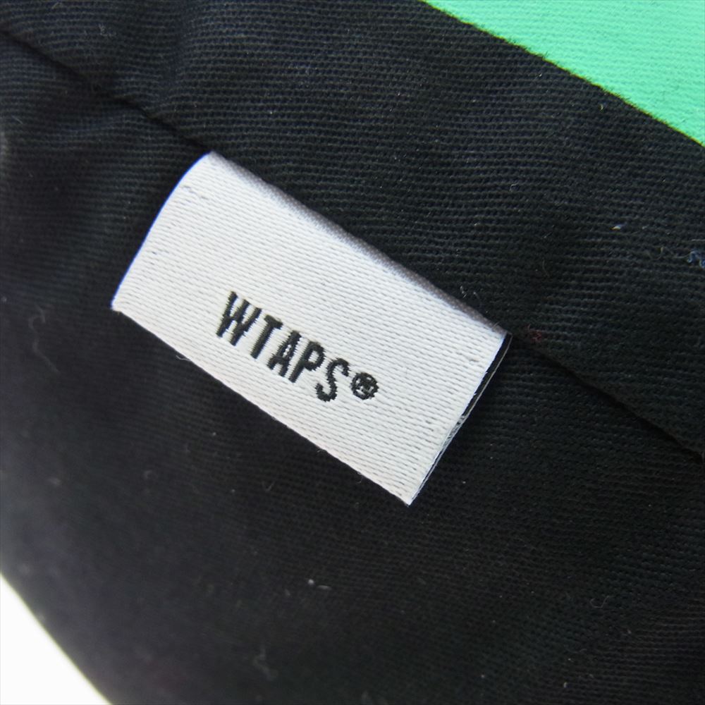 WTAPS ダブルタップス 19AW 192MYDT-AC01S BUMPER CUSHION.COTTON クッション MINT ミント ブラック系 ミントグリーン系【極上美品】【中古】