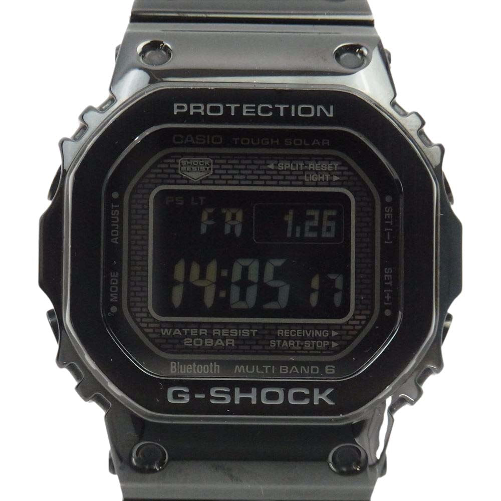 G-SHOCK ジーショック GMW-B5000GD-1JF フルメタル Bluetooth タフソーラー リストウォッチ 腕時計 ブラック系【中古】