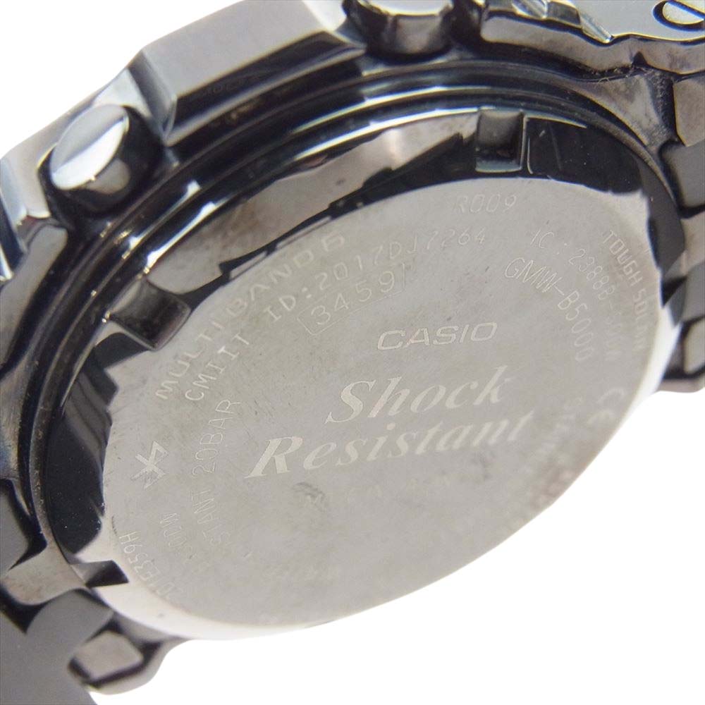 G-SHOCK ジーショック GMW-B5000GD-1JF フルメタル Bluetooth タフソーラー リストウォッチ 腕時計 ブラック系【中古】