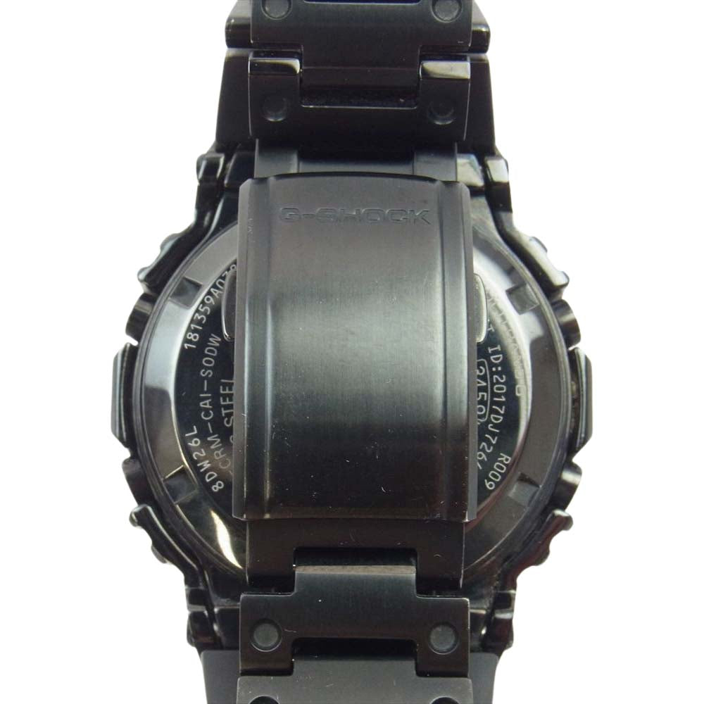 G-SHOCK ジーショック GMW-B5000GD-1JF フルメタル Bluetooth タフソーラー リストウォッチ 腕時計 ブラック系【中古】