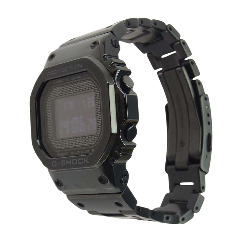 G-SHOCK ジーショック GMW-B5000GD-1JF フルメタル Bluetooth タフソーラー リストウォッチ 腕時計 ブラック系【中古】