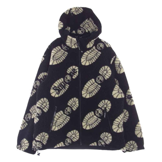Supreme シュプリーム × Timberland ティンバーランド 21AW Reversible Ripstop Jacket リバーシブル ボア ジャケット ブラック系 L【中古】