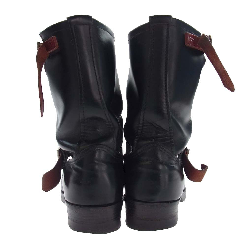 RED WING レッドウィング 2268 カスタム Enginner Boot ノンスチール エンジニアブーツ ブラック系 USA9/27cm【中古】