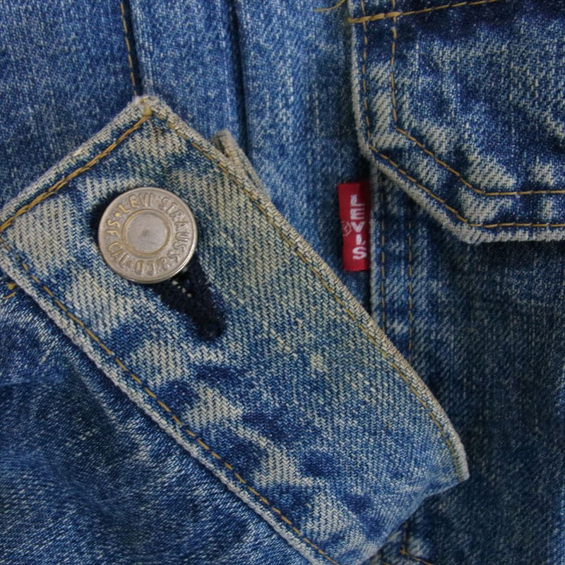 Levi's リーバイス 91年製 70502XX 1st 復刻 デニム ジャケット インディゴブルー系 38【中古】