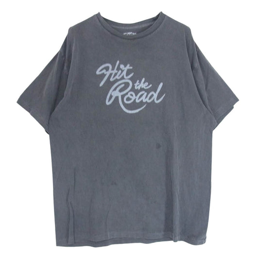 STANDARD CALIFORNIA スタンダードカリフォルニア SD HIT THE ROAD ヒット ロード プリント 半袖 Tシャツ グレー系 XL【中古】