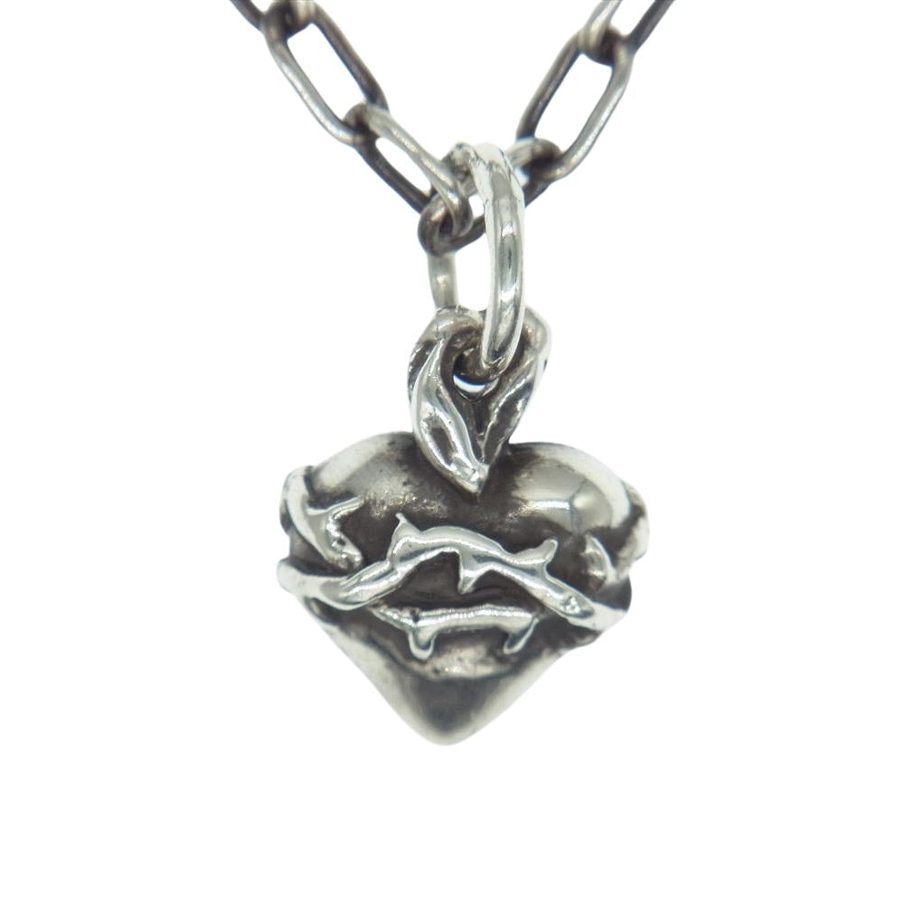 FLASHPOINT フラッシュポイント TINY SACRED HEART NECKLACE タイニー ハート ネックレス シルバー系【中古】