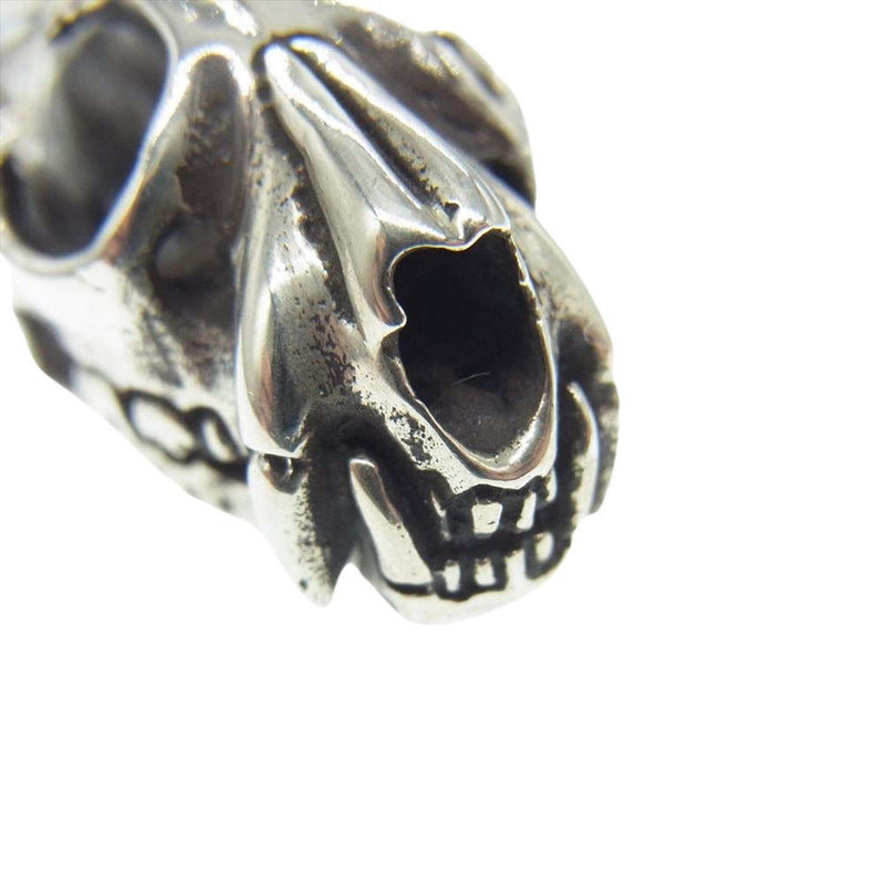 FLASHPOINT フラッシュポイント WOLF SKULL NECKLACE ウルフ スカル ネックレス シルバー系【中古】