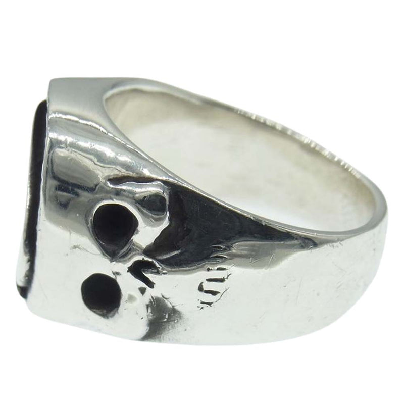 FLASHPOINT フラッシュポイント SPADE SKULL RING スペード スカル リング #24 シルバー系 24号【中古】