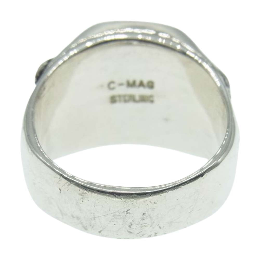FLASHPOINT フラッシュポイント SPADE SKULL RING スペード スカル リング #24 シルバー系 24号【中古】